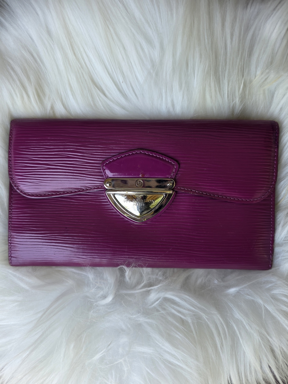 Louis Vuitton Fuchsia Pink Epi Leather Wallet